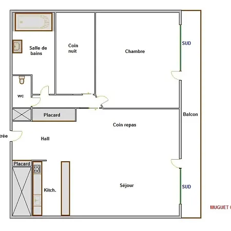 3* Au Centre De La Clusaz, Animaux Admis Appartamento *